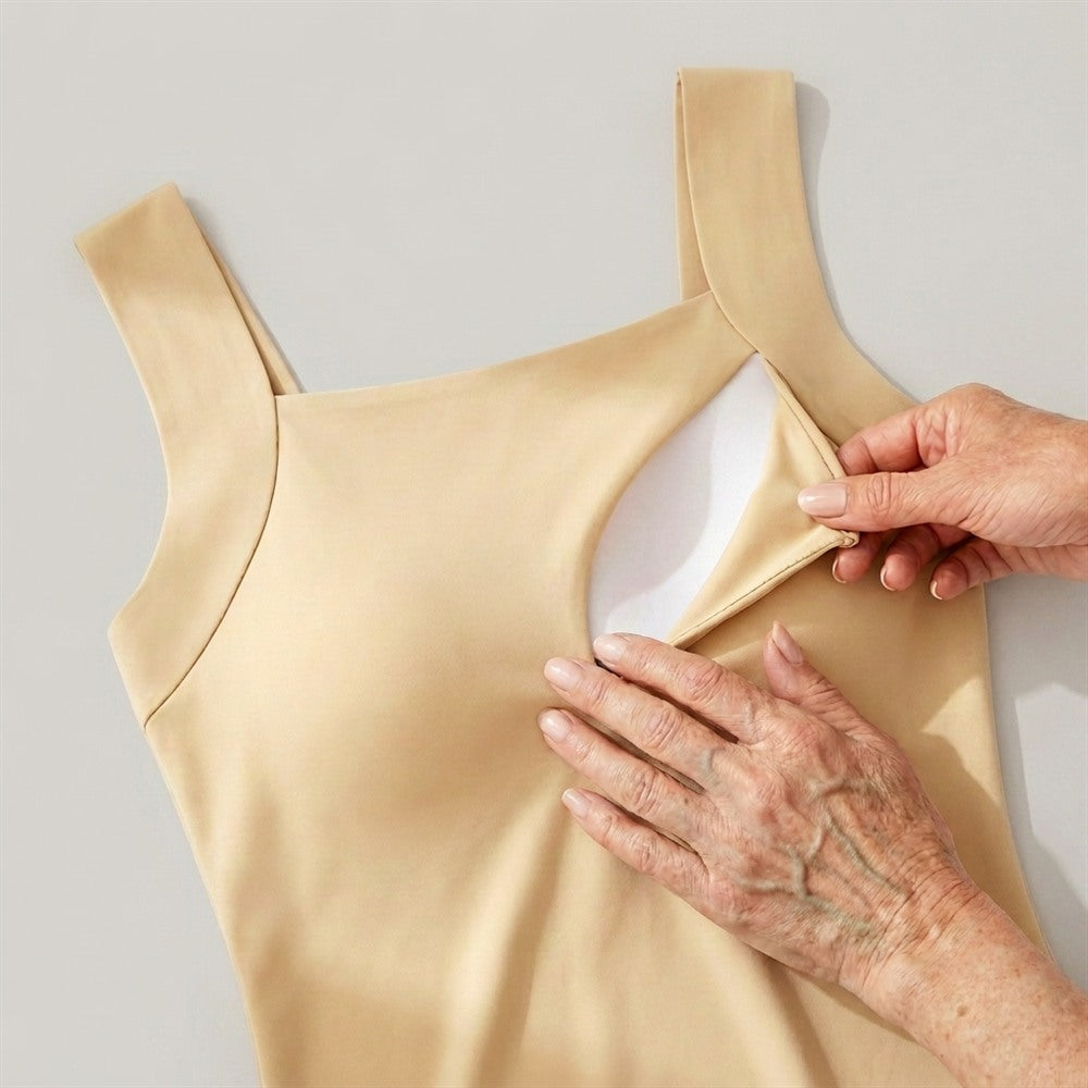 Lunoria's Built-in Bra Comfort Tank
