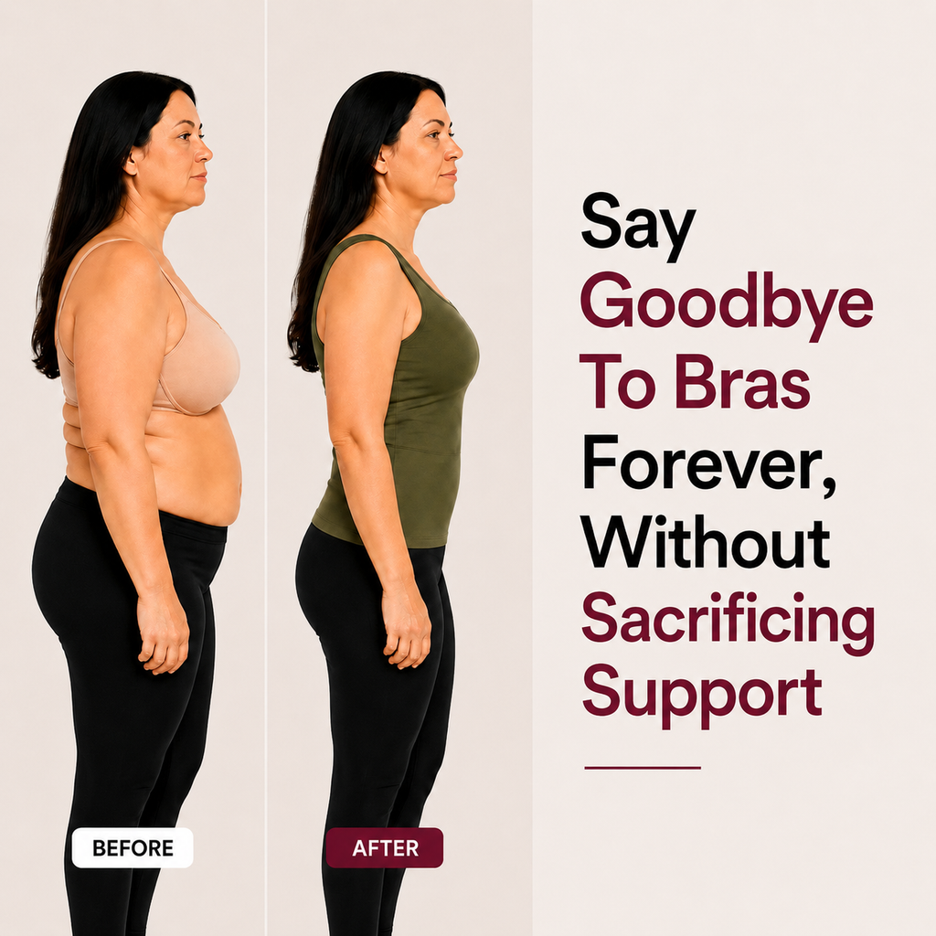 Lunoria's Built-in Bra Comfort Tank